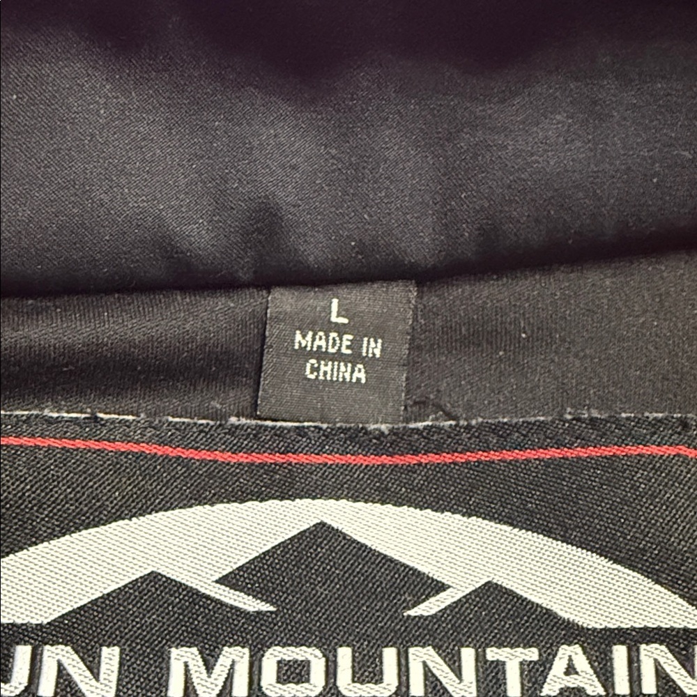 Trump National Golf Club Sun Mountain Black Waterproof Windbreaker - Picture 5 of 7